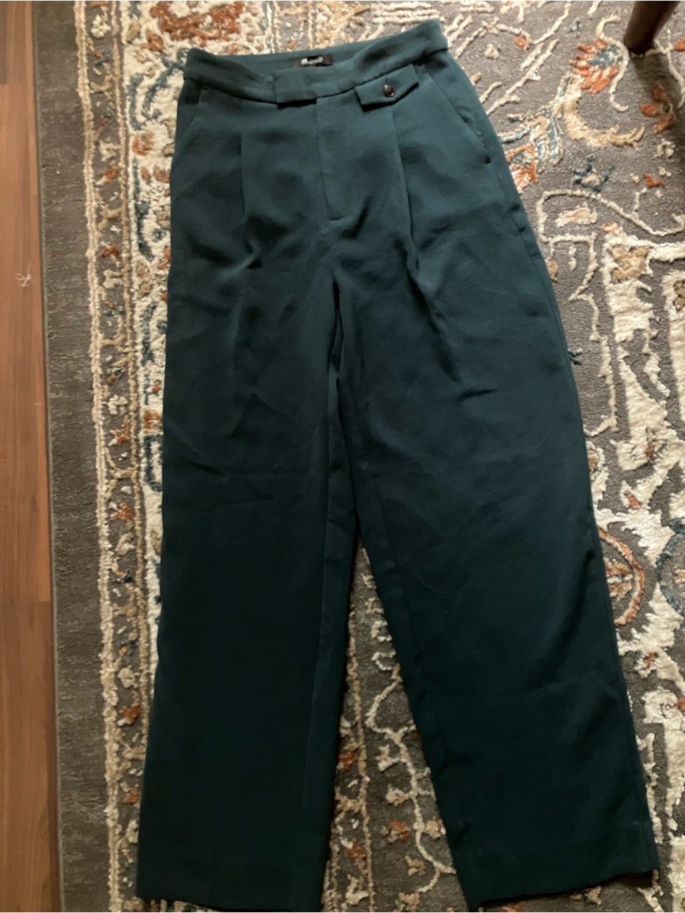Teal Madewell Trousers